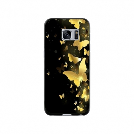 Husa personalizata tip carcasa HQPrint pentru Samsung Galaxy S7, model Butterfly 6, multicolor, S1D1M0045