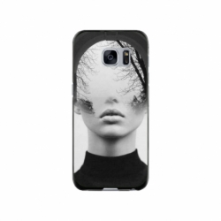 Husa personalizata tip carcasa HQPrint pentru Samsung Galaxy S7, model Abstract Lady, multicolor, S1D1M0066