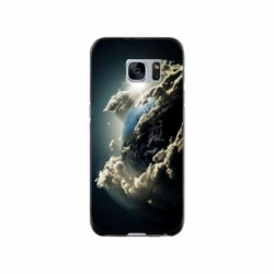 Husa personalizata tip carcasa HQPrint pentru Samsung Galaxy S7, model Cloudy Earth, multicolor, S1D1M0067