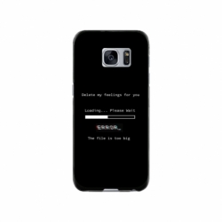 Husa personalizata tip carcasa HQPrint pentru Samsung Galaxy S7, model Delete Feelings, multicolor, S1D1M0069