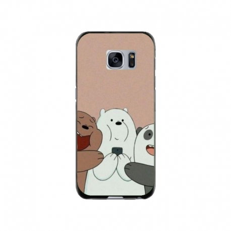 Husa personalizata tip carcasa HQPrint pentru Samsung Galaxy S7, model Bears 2, multicolor, S1D1M0089