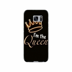Husa personalizata tip carcasa HQPrint pentru Samsung Galaxy S7, model Im the Queen, multicolor, S1D1M0101