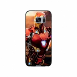 Husa personalizata tip carcasa HQPrint pentru Samsung Galaxy S7, model Iron Man 1, multicolor, S1D1M0102
