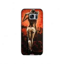Husa personalizata tip carcasa HQPrint pentru Samsung Galaxy S7, model Sexy Lady, multicolor, S1D1M0113