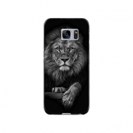 Husa personalizata tip carcasa HQPrint pentru Samsung Galaxy S7, model Lion 2, multicolor, S1D1M0117