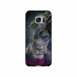 Husa personalizata tip carcasa HQPrint pentru Samsung Galaxy S7, model Lion 4, multicolor, S1D1M0120