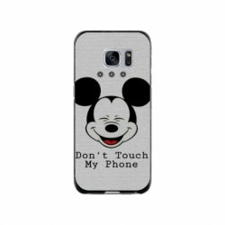 Husa personalizata tip carcasa HQPrint pentru Samsung Galaxy S7, model Dont Touch my Phone 3, multicolor, S1D1M0123