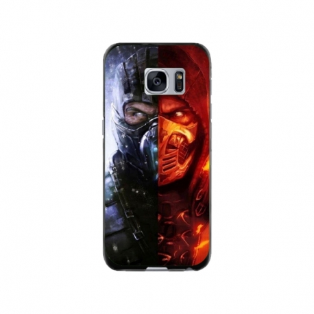 Husa personalizata tip carcasa HQPrint pentru Samsung Galaxy S7, model Mortal Kombat, multicolor, S1D1M0130