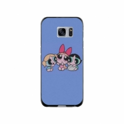Husa personalizata tip carcasa HQPrint pentru Samsung Galaxy S7, model Powerpuff Girls, multicolor, S1D1M0135