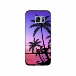 Husa personalizata tip carcasa HQPrint pentru Samsung Galaxy S7, model Beach View 2, multicolor, S1D1M0137