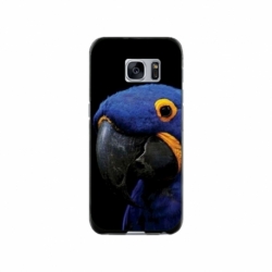 Husa personalizata tip carcasa HQPrint pentru Samsung Galaxy S7, model Blue Parrot, multicolor, S1D1M0145
