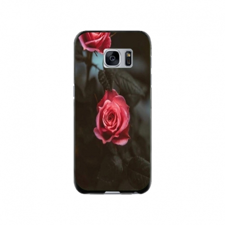 Husa personalizata tip carcasa HQPrint pentru Samsung Galaxy S7, model Flowers 11, multicolor, S1D1M0156