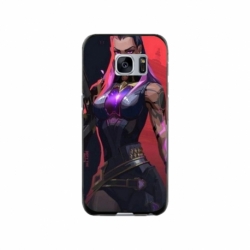 Husa personalizata tip carcasa HQPrint pentru Samsung Galaxy S7, model Valorant, multicolor, S1D1M0157