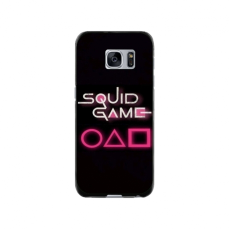 Husa personalizata tip carcasa HQPrint pentru Samsung Galaxy S7, model Squid Game 4, multicolor, S1D1M0176