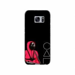 Husa personalizata tip carcasa HQPrint pentru Samsung Galaxy S7, model Squid Game 5, multicolor, S1D1M0177