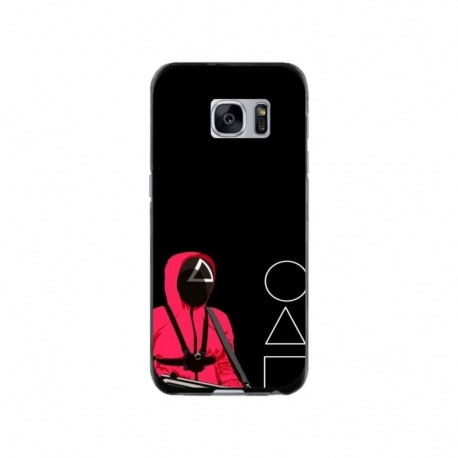 Husa personalizata tip carcasa HQPrint pentru Samsung Galaxy S7, model Squid Game 5, multicolor, S1D1M0177