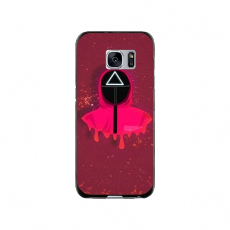 Husa personalizata tip carcasa HQPrint pentru Samsung Galaxy S7, model Squid Game 6, multicolor, S1D1M0178
