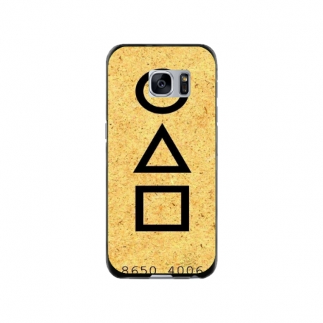 Husa personalizata tip carcasa HQPrint pentru Samsung Galaxy S7, model Squid Game 9, multicolor, S1D1M0181