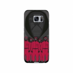 Husa personalizata tip carcasa HQPrint pentru Samsung Galaxy S7, model Squid Game 15, multicolor, S1D1M0187