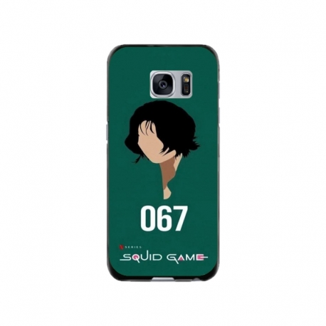 Husa personalizata tip carcasa HQPrint pentru Samsung Galaxy S7, model Squid Game 16, multicolor, S1D1M0188