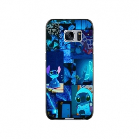 Husa personalizata tip carcasa HQPrint pentru Samsung Galaxy S7, model Stitch 1, multicolor, S1D1M0191