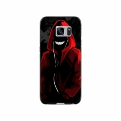Husa personalizata tip carcasa HQPrint pentru Samsung Galaxy S7, model Evil Hoodie Man, multicolor, S1D1M0197