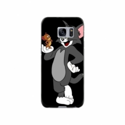 Husa personalizata tip carcasa HQPrint pentru Samsung Galaxy S7, model Tom and Jerry 2, multicolor, S1D1M0204