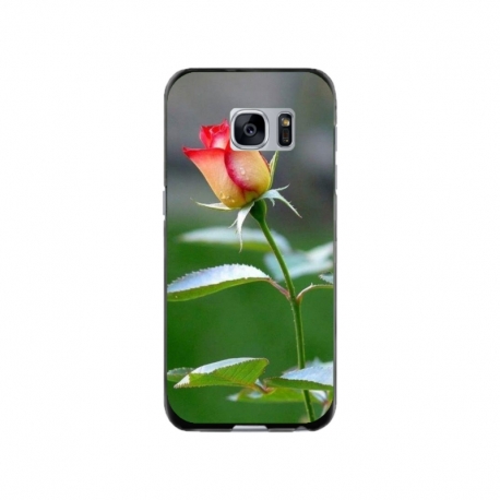 Husa personalizata tip carcasa HQPrint pentru Samsung Galaxy S7, model Flowers 13, multicolor, S1D1M0206