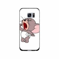 Husa personalizata tip carcasa HQPrint pentru Samsung Galaxy S7, model Tom and Jerry 3, multicolor, S1D1M0207