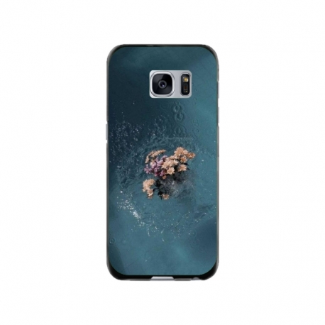 Husa personalizata tip carcasa HQPrint pentru Samsung Galaxy S7, model Flowers 15, multicolor, S1D1M0215