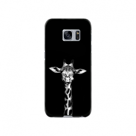 Husa personalizata tip carcasa HQPrint pentru Samsung Galaxy S7, model Giraffe 3, multicolor, S1D1M0222