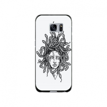 Husa personalizata tip carcasa HQPrint pentru Samsung Galaxy S7, model Medusa 2, multicolor, S1D1M0230