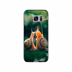 Husa personalizata tip carcasa HQPrint pentru Samsung Galaxy S7, model Snail, multicolor, S1D1M0231