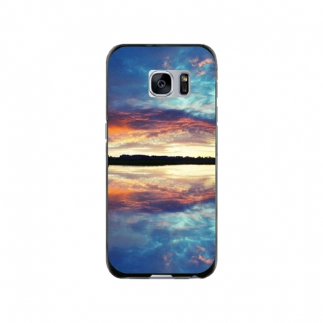 Husa personalizata tip carcasa HQPrint pentru Samsung Galaxy S7, model Nice View 12, multicolor, S1D1M0247