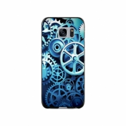 Husa personalizata tip carcasa HQPrint pentru Samsung Galaxy S7, model Clockwork, multicolor, S1D1M0250