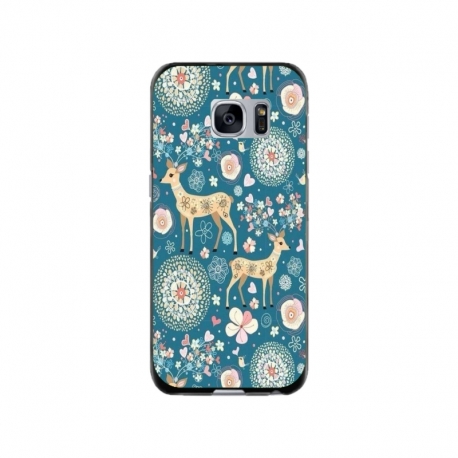 Husa personalizata tip carcasa HQPrint pentru Samsung Galaxy S7, model Mandela 1, multicolor, S1D1M0254