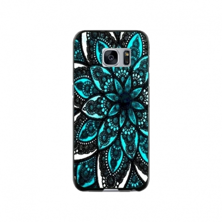 Husa personalizata tip carcasa HQPrint pentru Samsung Galaxy S7, model Mandela 2, multicolor, S1D1M0255
