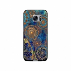 Husa personalizata tip carcasa HQPrint pentru Samsung Galaxy S7, model Mandela 3, multicolor, S1D1M0256