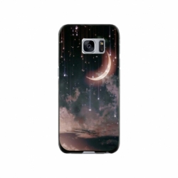 Husa personalizata tip carcasa HQPrint pentru Samsung Galaxy S7, model Falling Stars, multicolor, S1D1M0269