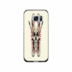 Husa personalizata tip carcasa HQPrint pentru Samsung Galaxy S7, model Skull 1, multicolor, S1D1M0284