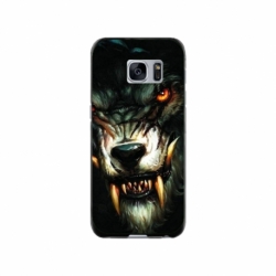 Husa personalizata tip carcasa HQPrint pentru Samsung Galaxy S7, model Wolf, multicolor, S1D1M0286