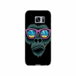 Husa personalizata tip carcasa HQPrint pentru Samsung Galaxy S7, model Gorilla, multicolor, S1D1M0288