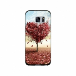 Husa personalizata tip carcasa HQPrint pentru Samsung Galaxy S7, model Heart Tree, multicolor, S1D1M0293