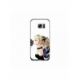 Husa personalizata tip carcasa HQPrint pentru Samsung Galaxy S7, model Butterfly Fairy, multicolor, S1D1M0294