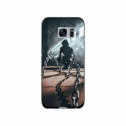 Husa personalizata tip carcasa HQPrint pentru Samsung Galaxy S7, model Chain Man, multicolor, S1D1M0296