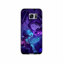 Husa personalizata tip carcasa HQPrint pentru Samsung Galaxy S7, model Ender Dragon, multicolor, S1D1M0304