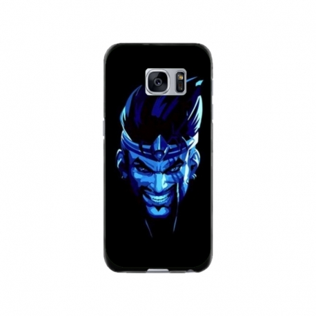 Husa personalizata tip carcasa HQPrint pentru Samsung Galaxy S7, model Blue King, multicolor, S1D1M0305