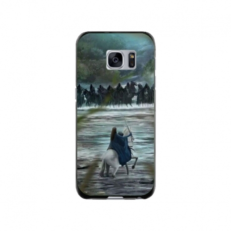 Husa personalizata tip carcasa HQPrint pentru Samsung Galaxy S7, model Brave, multicolor, S1D1M0310
