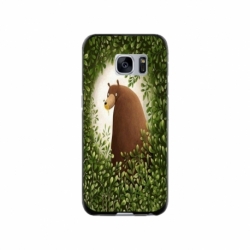 Husa personalizata tip carcasa HQPrint pentru Samsung Galaxy S7, model Bear, multicolor, S1D1M0312