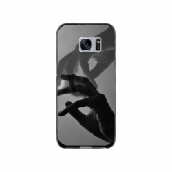 Husa personalizata tip carcasa HQPrint pentru Samsung Galaxy S7, model Hand Reach, multicolor, S1D1M0318